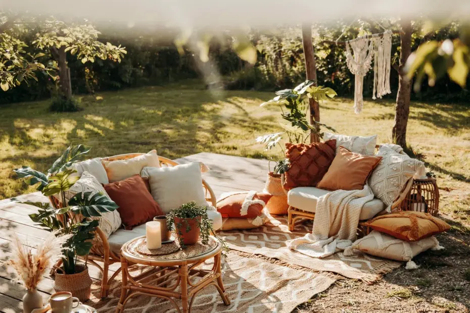 Heartwood Farm Byron Bay Outdoor Decor | Rustic Patio Inspiration | Adriana Maria Style