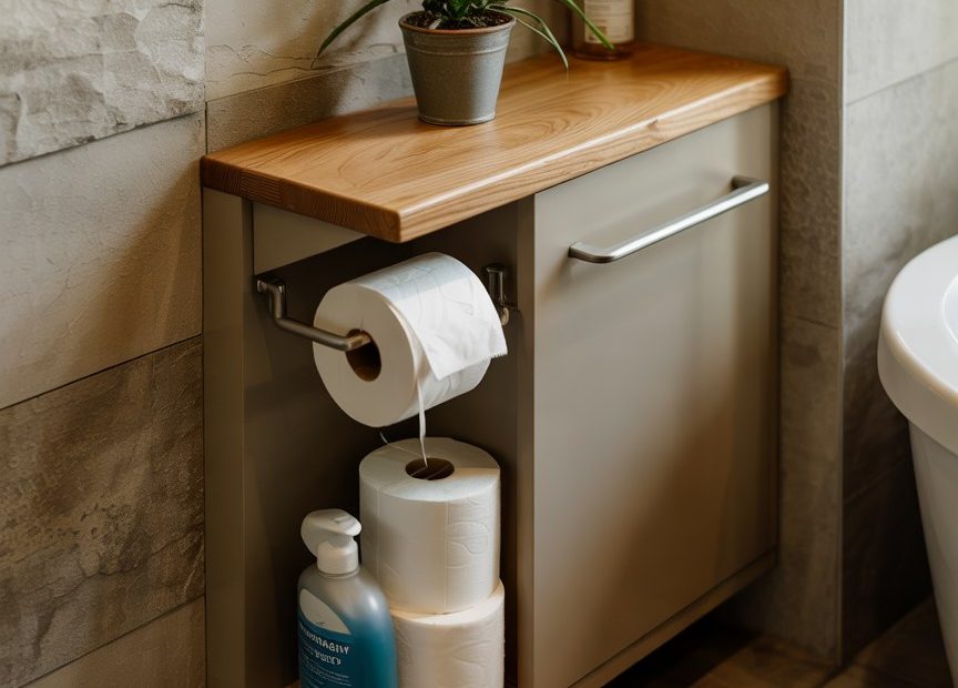 Small Bathroom Decor Ideas on a Budget: Maximize Space with Clever Storage