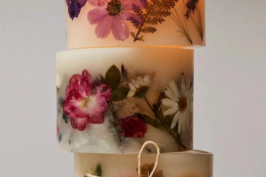 Botanical Candle for Hostess Gifts | Petite Aromatic Soy Candle | Cozy Home Fragrance Idea