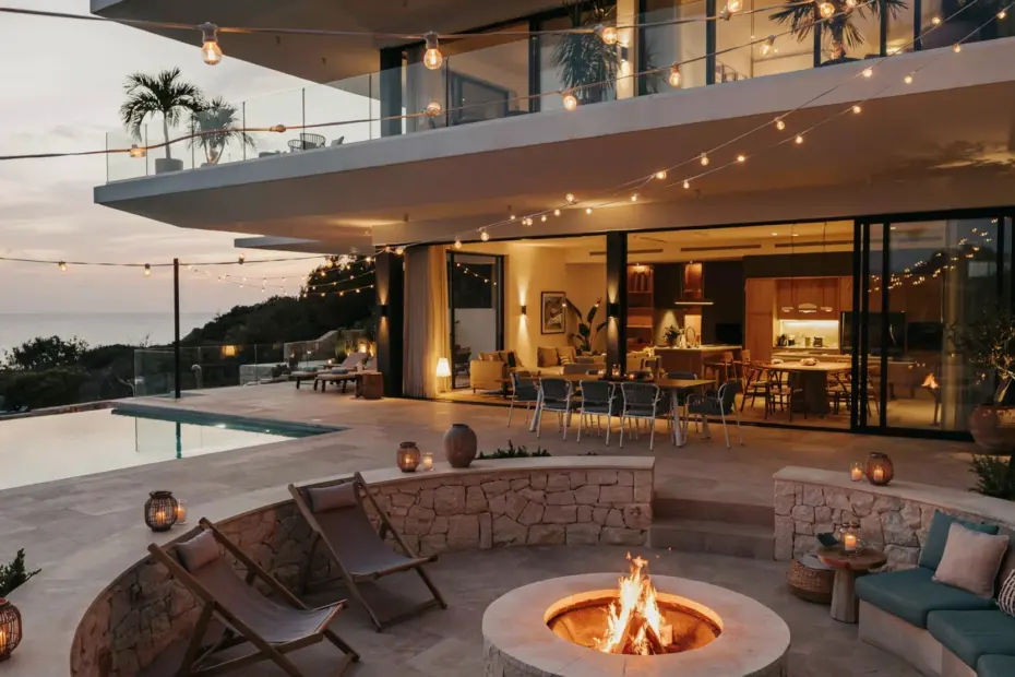 Resort-Style Patio Decor | Puerto Vallarta Outdoor Living Inspo | Mexican Vacation Home Ideas