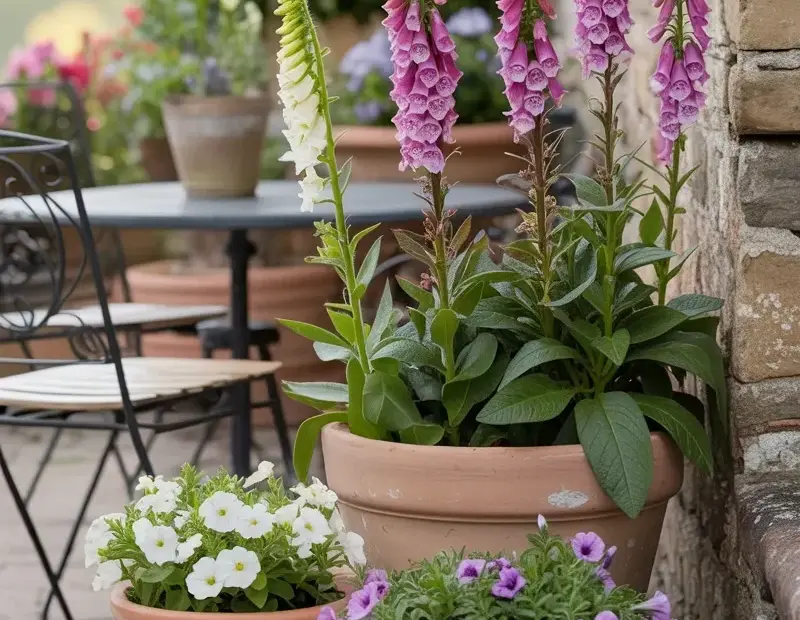 Don't plant just any flowers in pots on your patio — learn which potted flowers actually thrive in containers