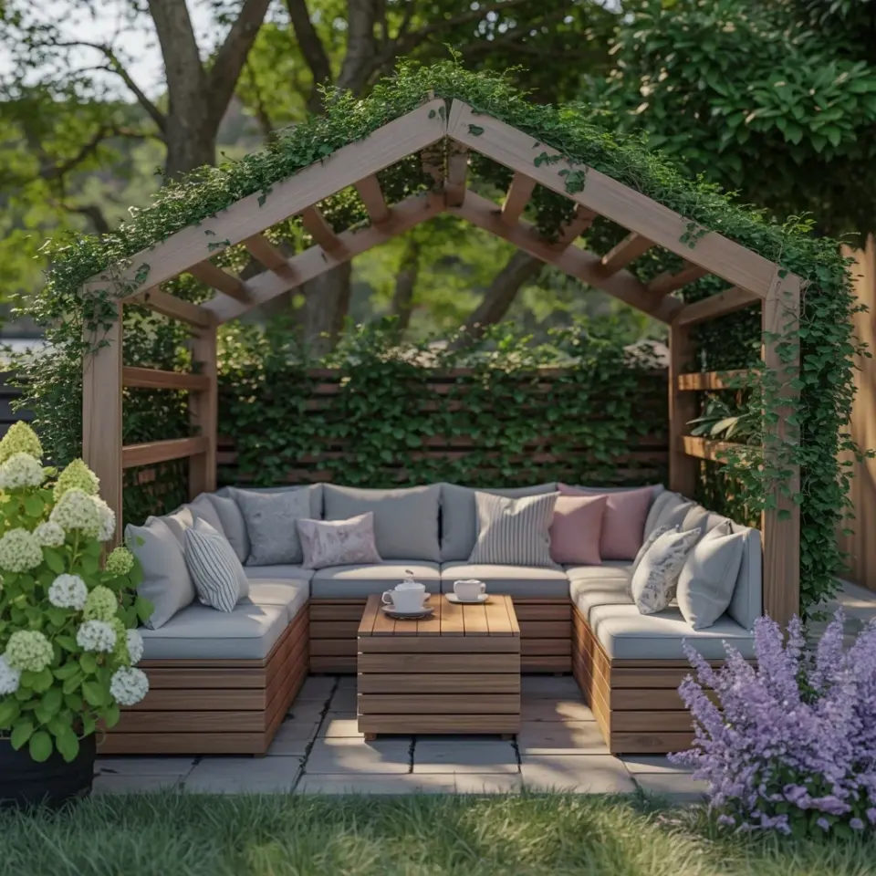 Built-In Garden Seating: 15 Cozy Patio Ideas That Look Custom Designed ๐ฟ