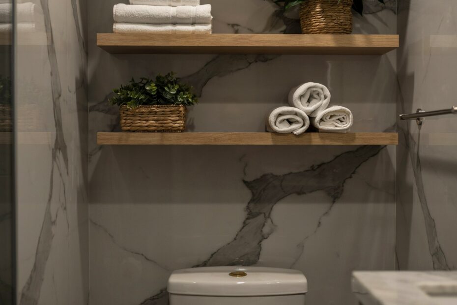 Small Bathroom Vertical Storage Ideas | Above Toilet Shelves & Cabinets