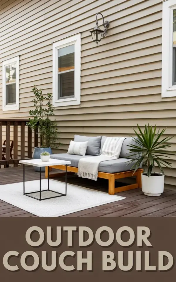 Before & After Outdoor Deck Makeover: Cozy Daybed Hangout