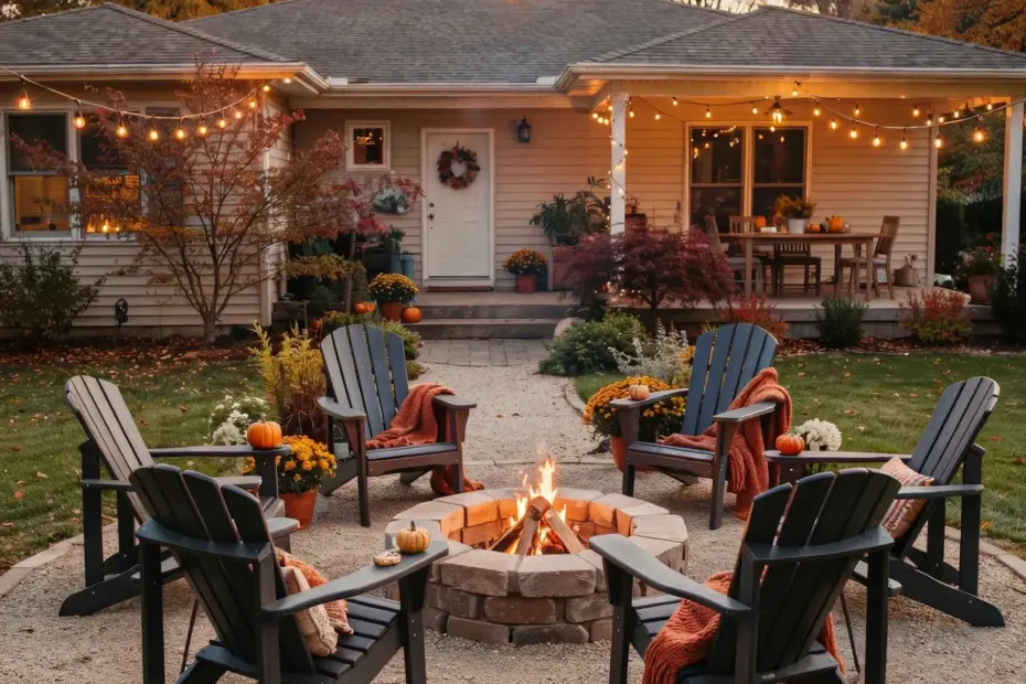 Backyard Gravel Fire Pit: The Easiest DIY We've Done